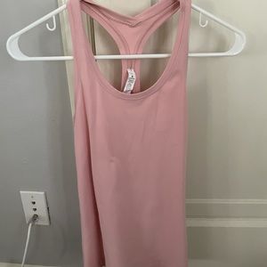 Lululemon light pink tank top!!